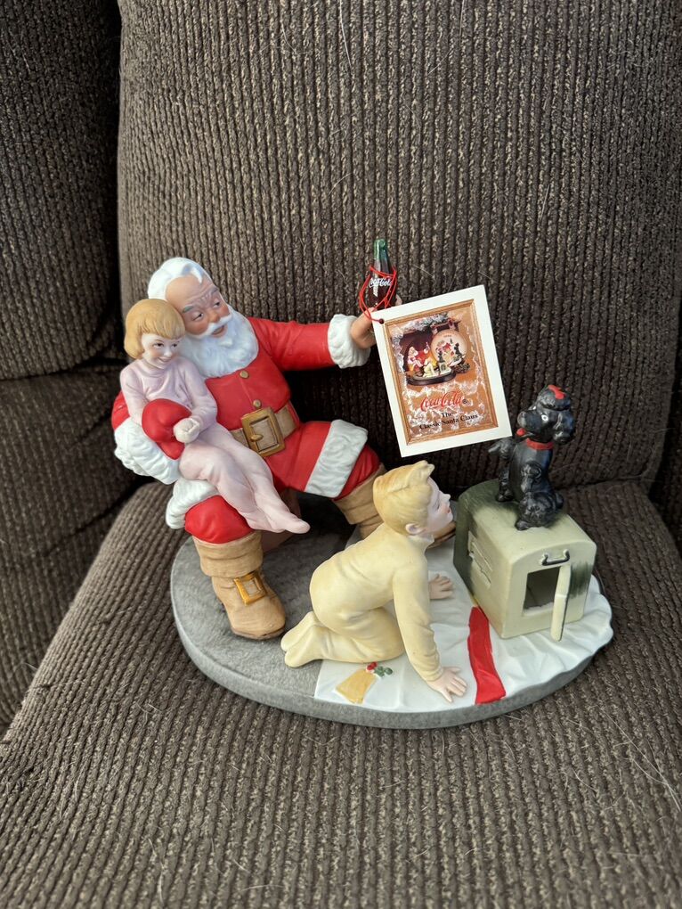 Coca Cola Santa Figurine