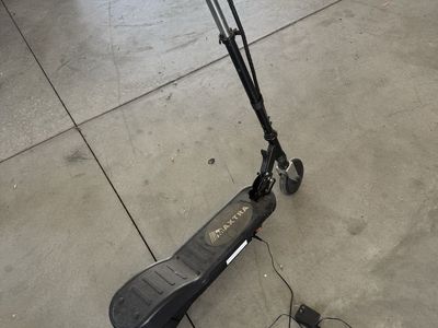 MAXTRA Electric Scooter for Kids - Black, Foldable with Charger