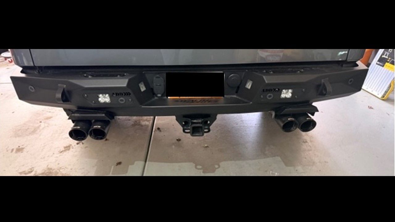 Adicted Desert Design rear Bumper