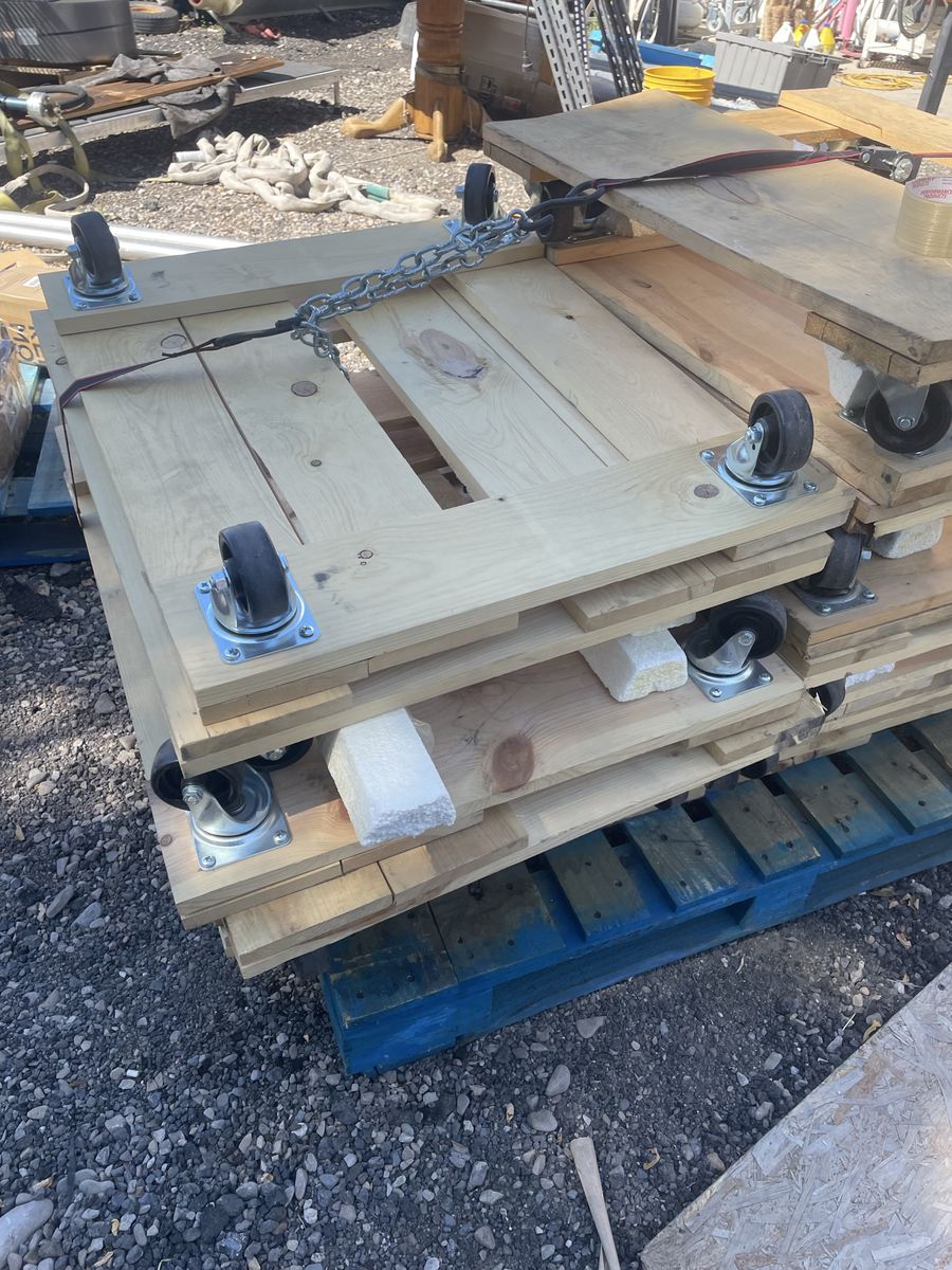 LARGE FURNUTURE MOVING dolly CARTS