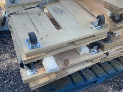 LARGE FURNUTURE MOVING dolly CARTS