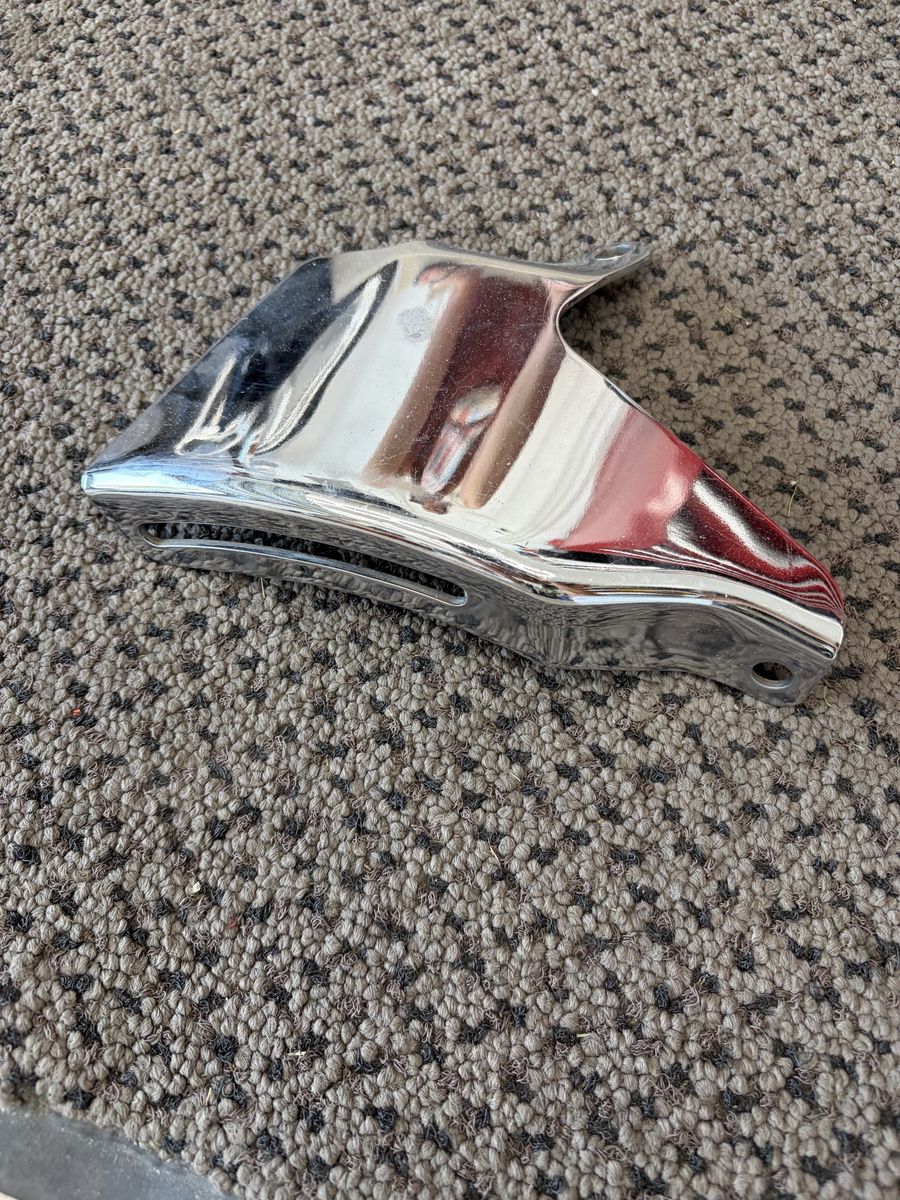 Big block Chevy chrome alternator bracket
