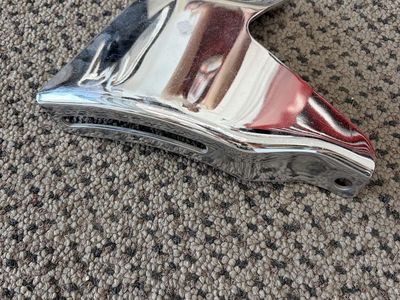 Big block Chevy chrome alternator bracket