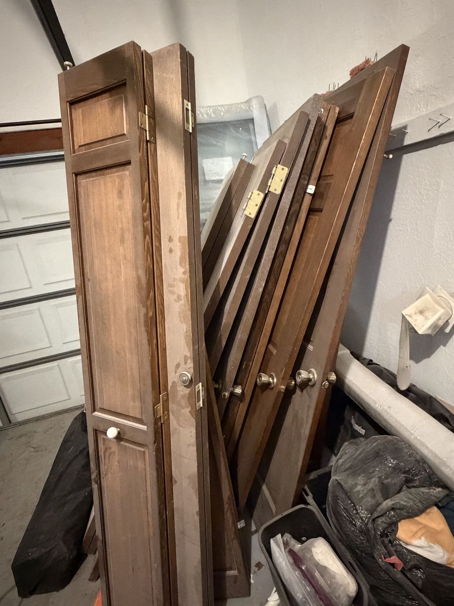Assorted Wood Interior Doors