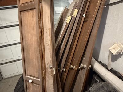 Assorted Wood Interior Doors