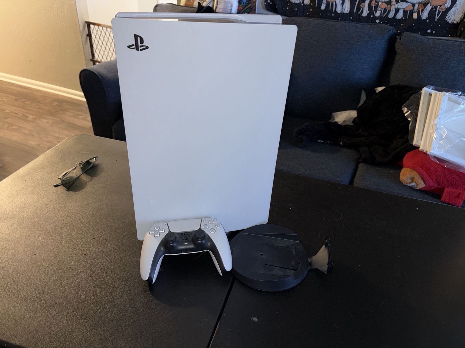 PS5 Digital Edition with a disc drive