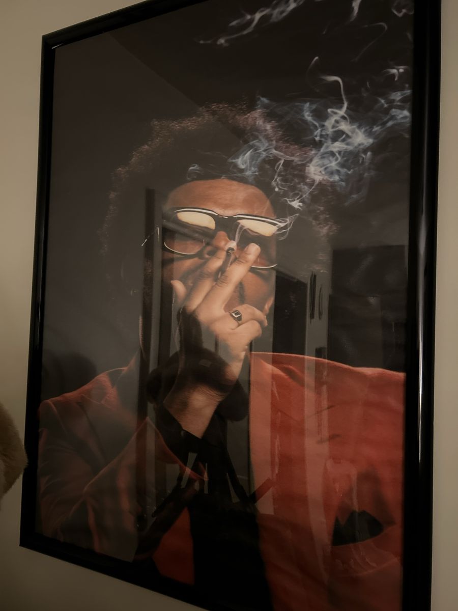 The Weeknd After Hours Concert Poster - Framed Wall Art Decor, Excellent Condition