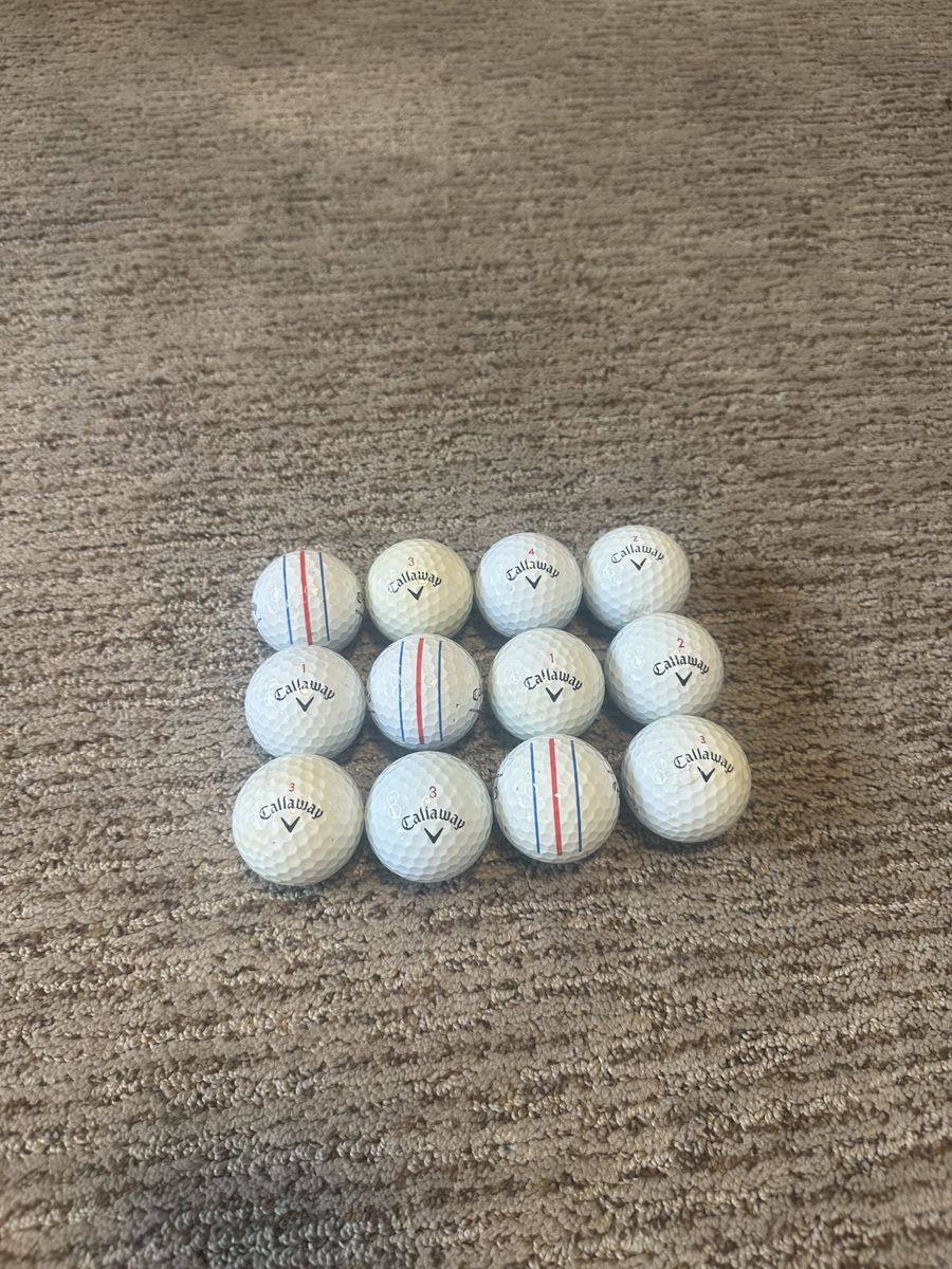 Callaway Chromesoft golf balls