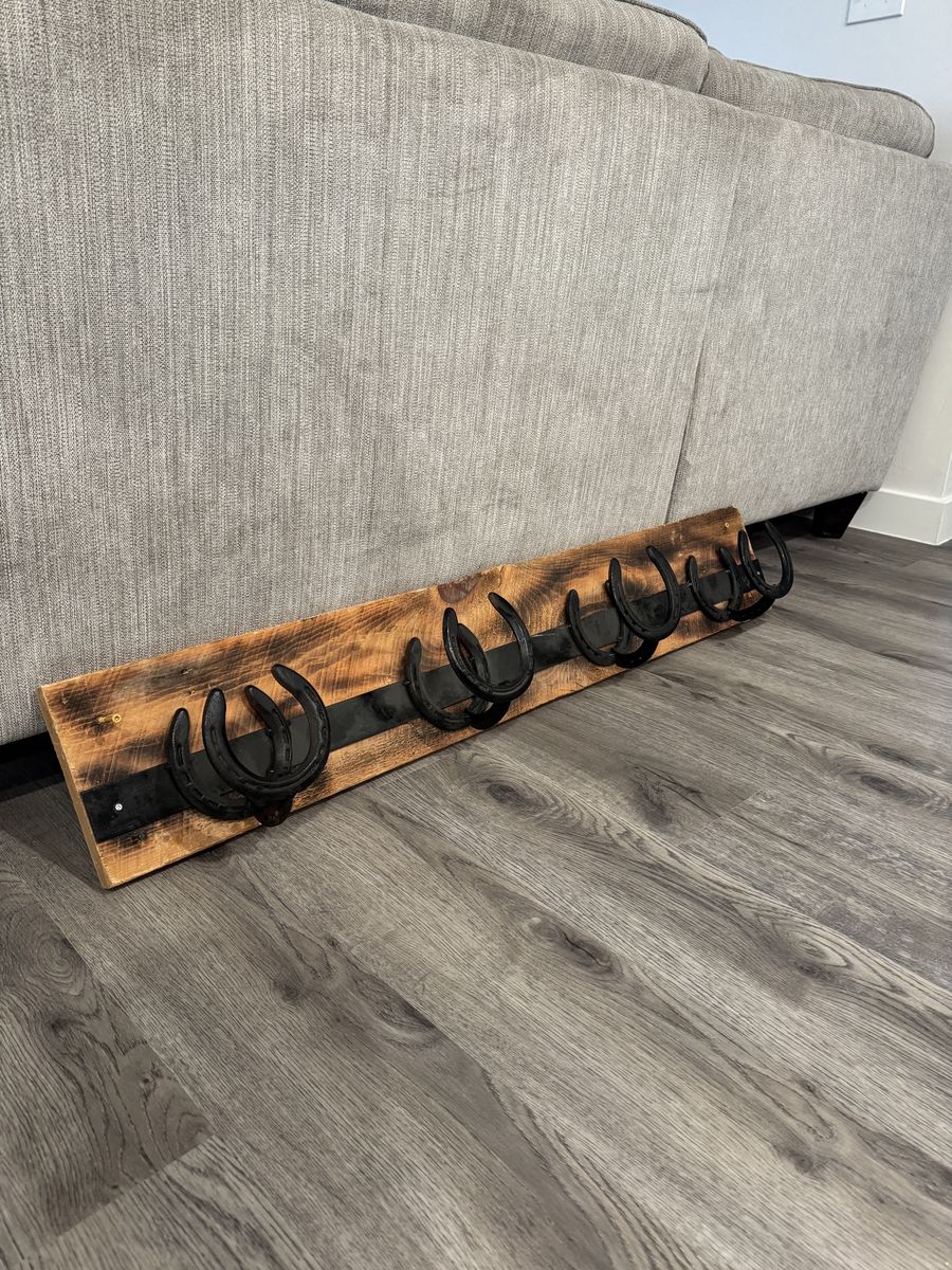 Handmade coat rack