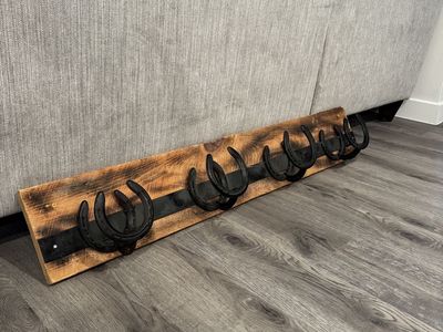 Handmade coat rack