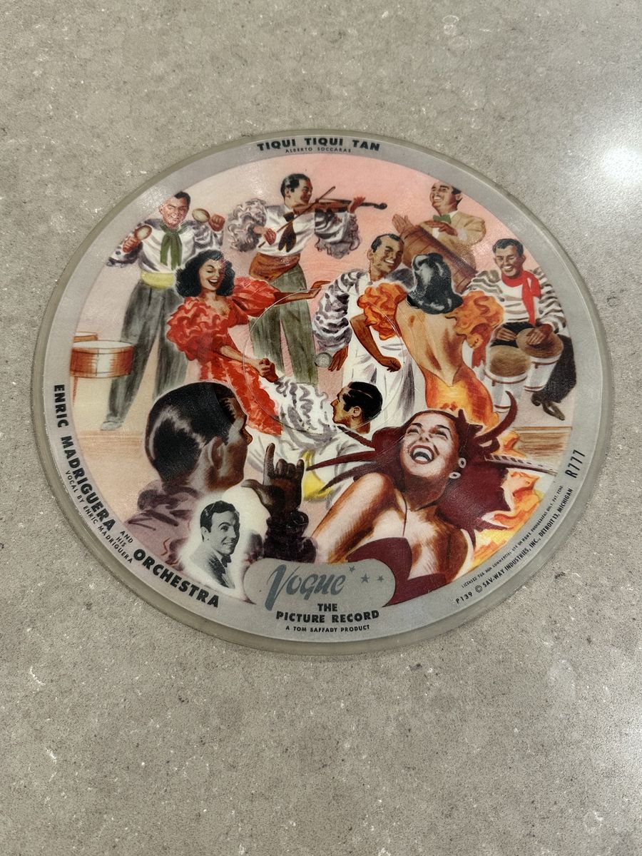 Vogue 10" Picture Disc Vinyl-Enric Madriguera