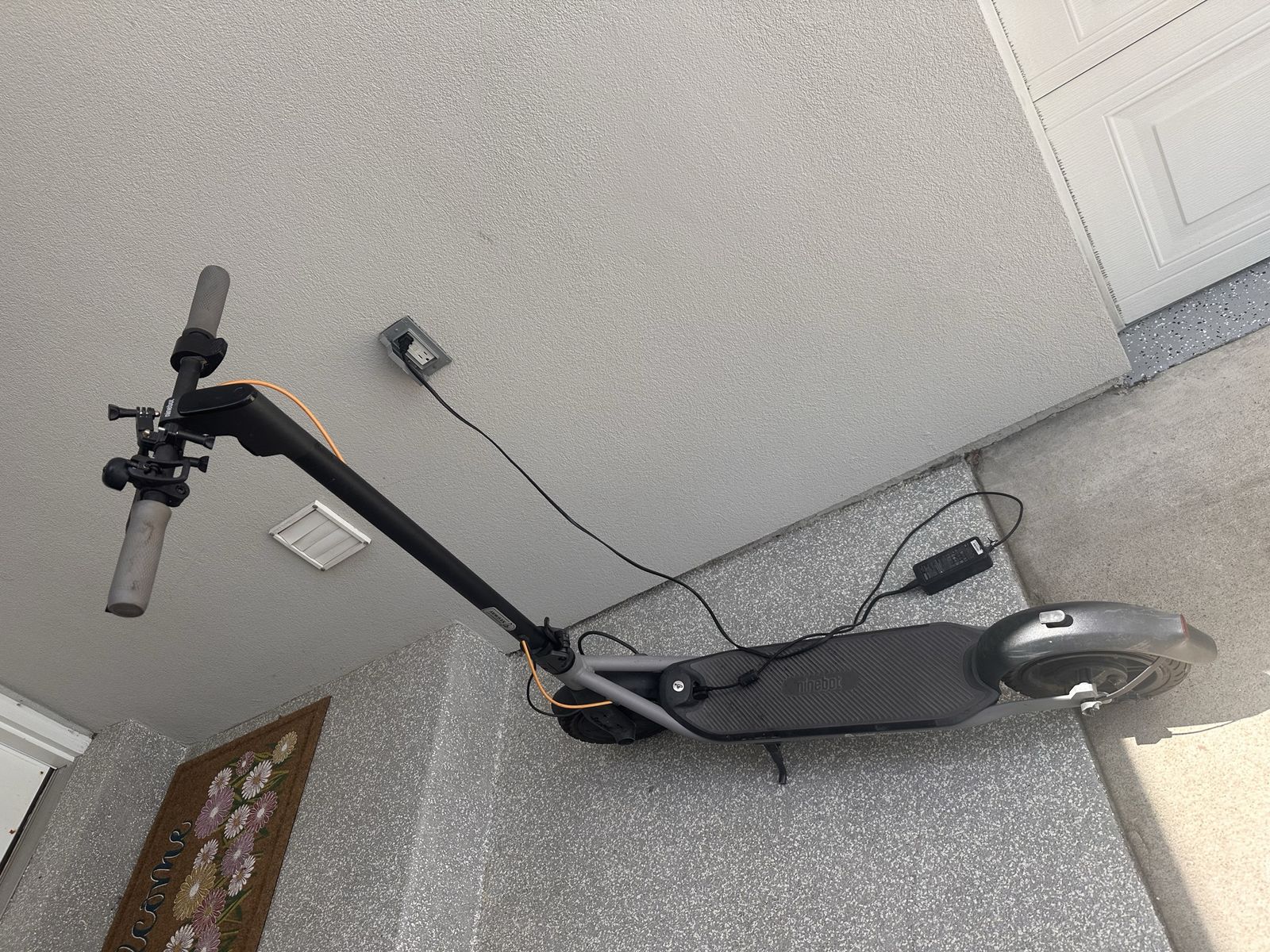 Ninebot KickScooter  Electric Scooter - Portable, Long Range, Gray