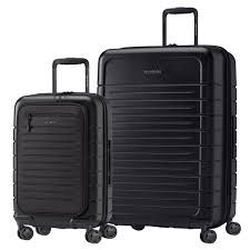 Samsonite Variate 2-piece Hardside Expandable Spinner Luggage Set, Black 2040220 #106701