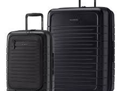 Samsonite Variate 2-piece Hardside Expandable Spinner Luggage Set, Black 2040220 #106701