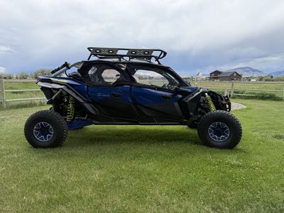 Can-Am Maverick X3 Max X RS Turbo RR Side-by-Side - Blue/Black, 4-Seater