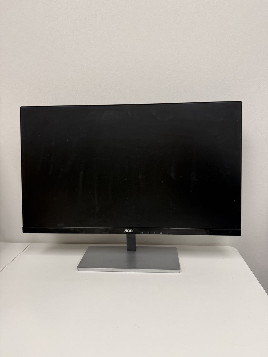 AOC 28inch Computer Monitor with Silver Stand