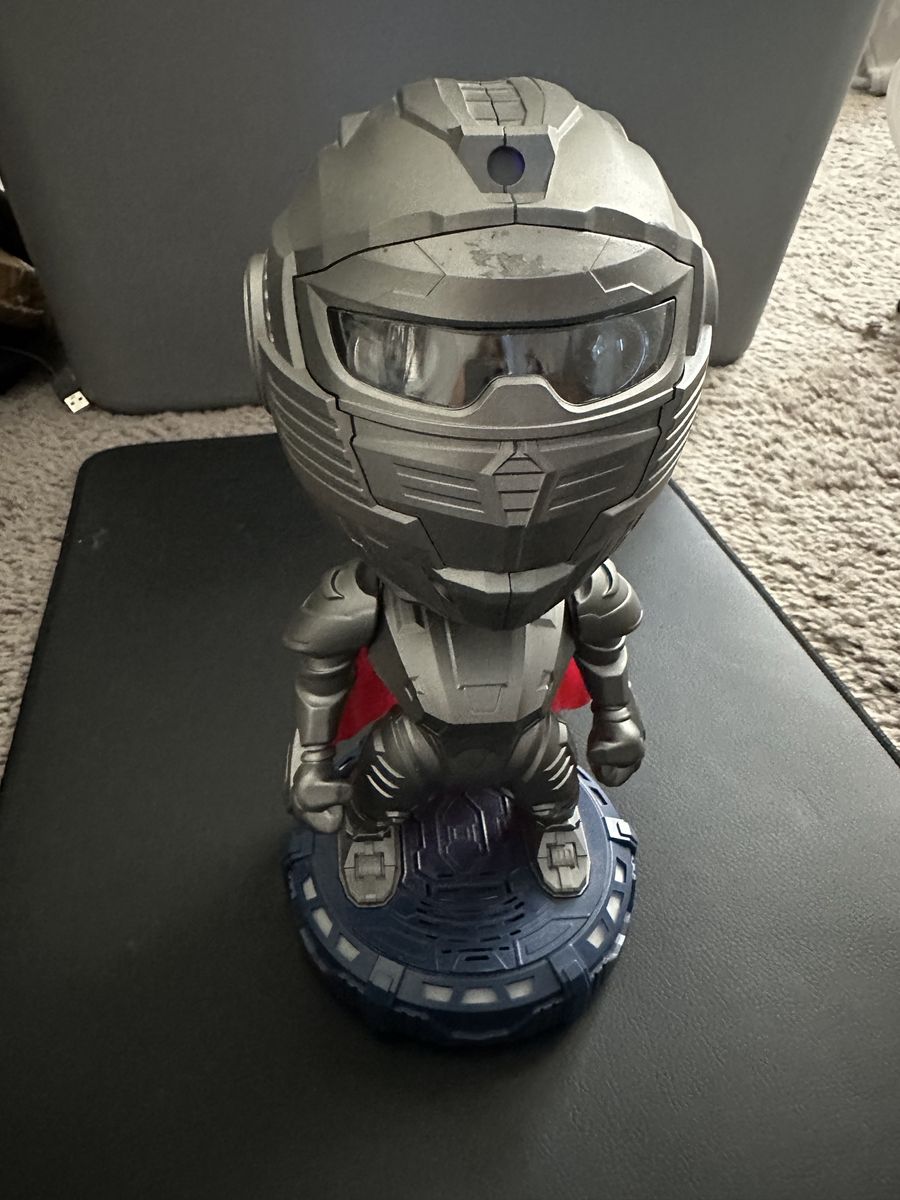 Light-Up Armored Superhero Figure