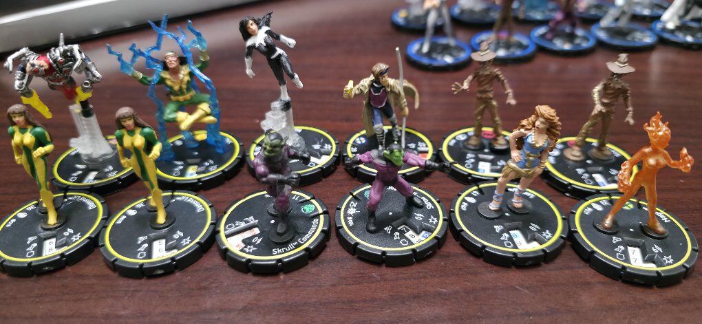 HeroClix collectible miniatures, L2, Read comment.