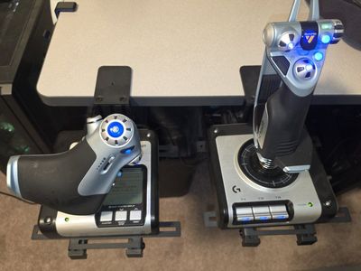 Logitech G Saitek X52 Pro Flight Control System - Black/Silver