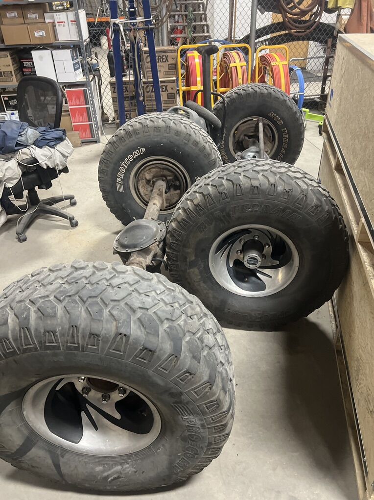 1/2 ton chevy 4x4 axles