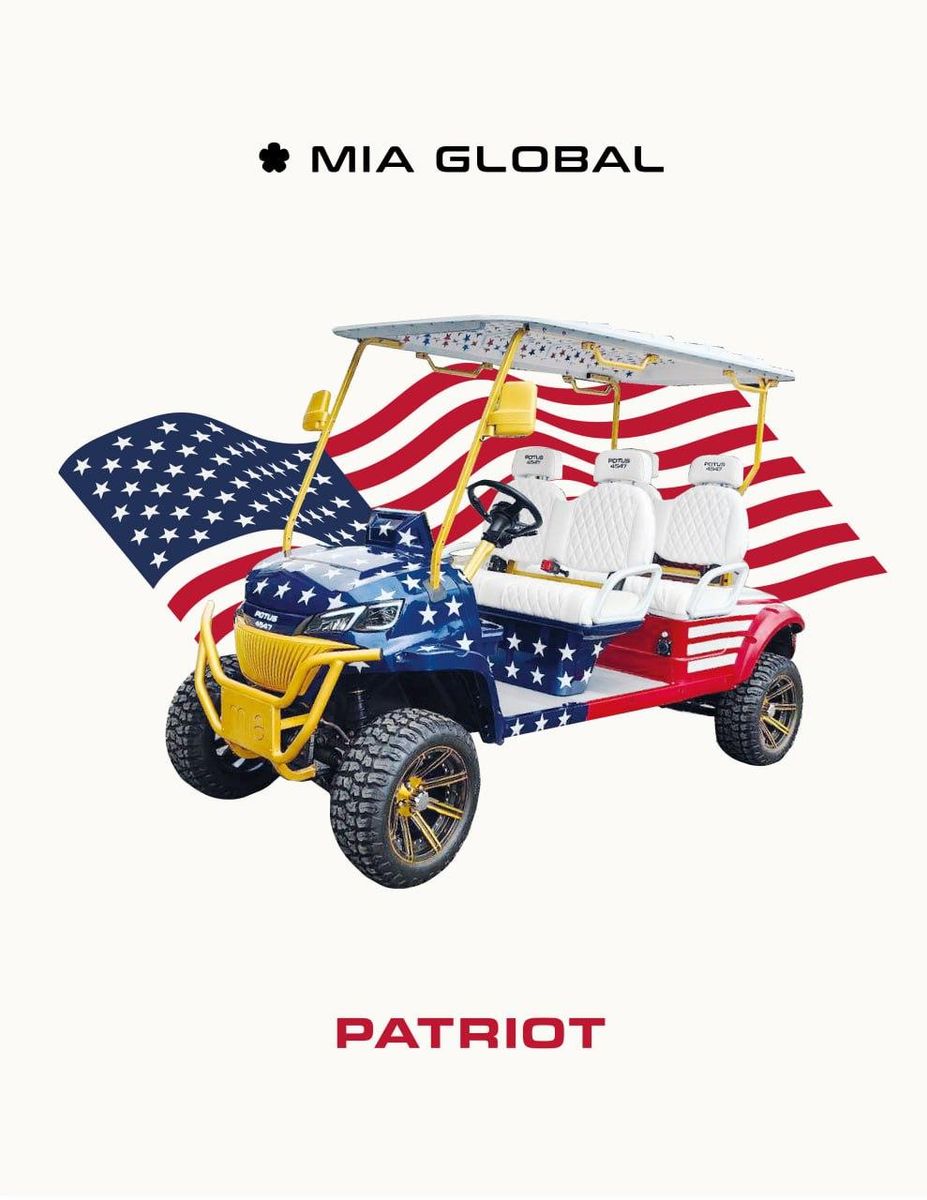 New Patriot Golf Cart $19,999 on sale now for $11,999