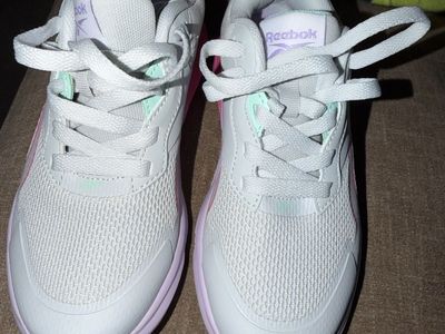 Reebok Girls Athletic Sneakers White Pink