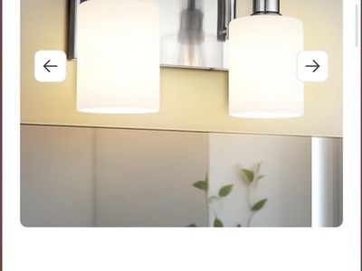 Jazava 2 Light 14” Bathroom Vanity Light. BRAND NEW!!