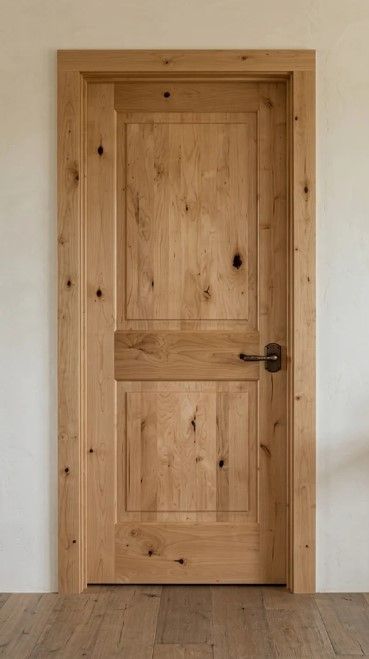Interior Knotty Alder Doors