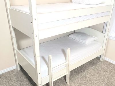 Solid Wood Twin Bunk Bed Frame w/ Hardware