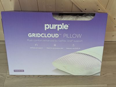 Purple Gridcloud Pillow New in Box