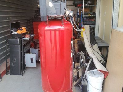 Powermate PM0100660 Air Compressor - 60 Gallon, 155 Max PSI, 3.7 RHP, Oil Lubricated
