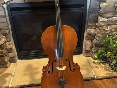 Acoustic Cello with Richter Bow and Stand,soft case