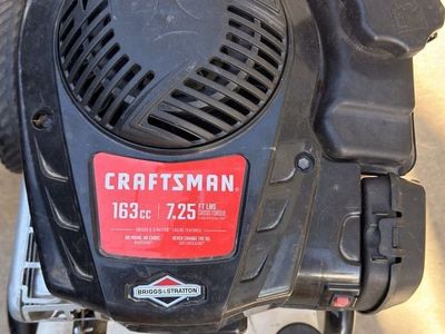 Craftsman pressure washer