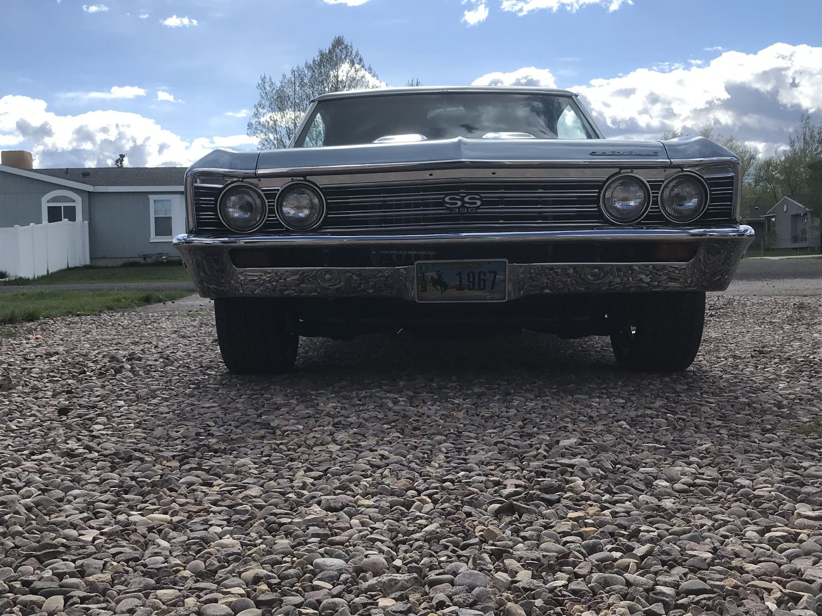OEM 1967 chevelle front bumper