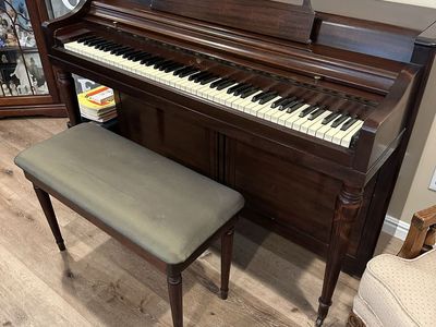 1950s Wurlitzer Piano with original bench