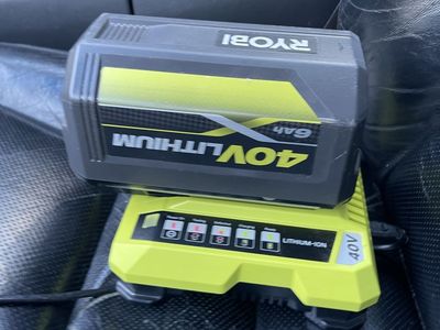 Ryobi 40V 6Ah Lithium-Ion Battery & Charger Kit