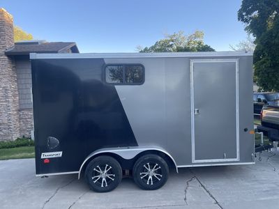 Converted 2022 14x7 enclosed trailer