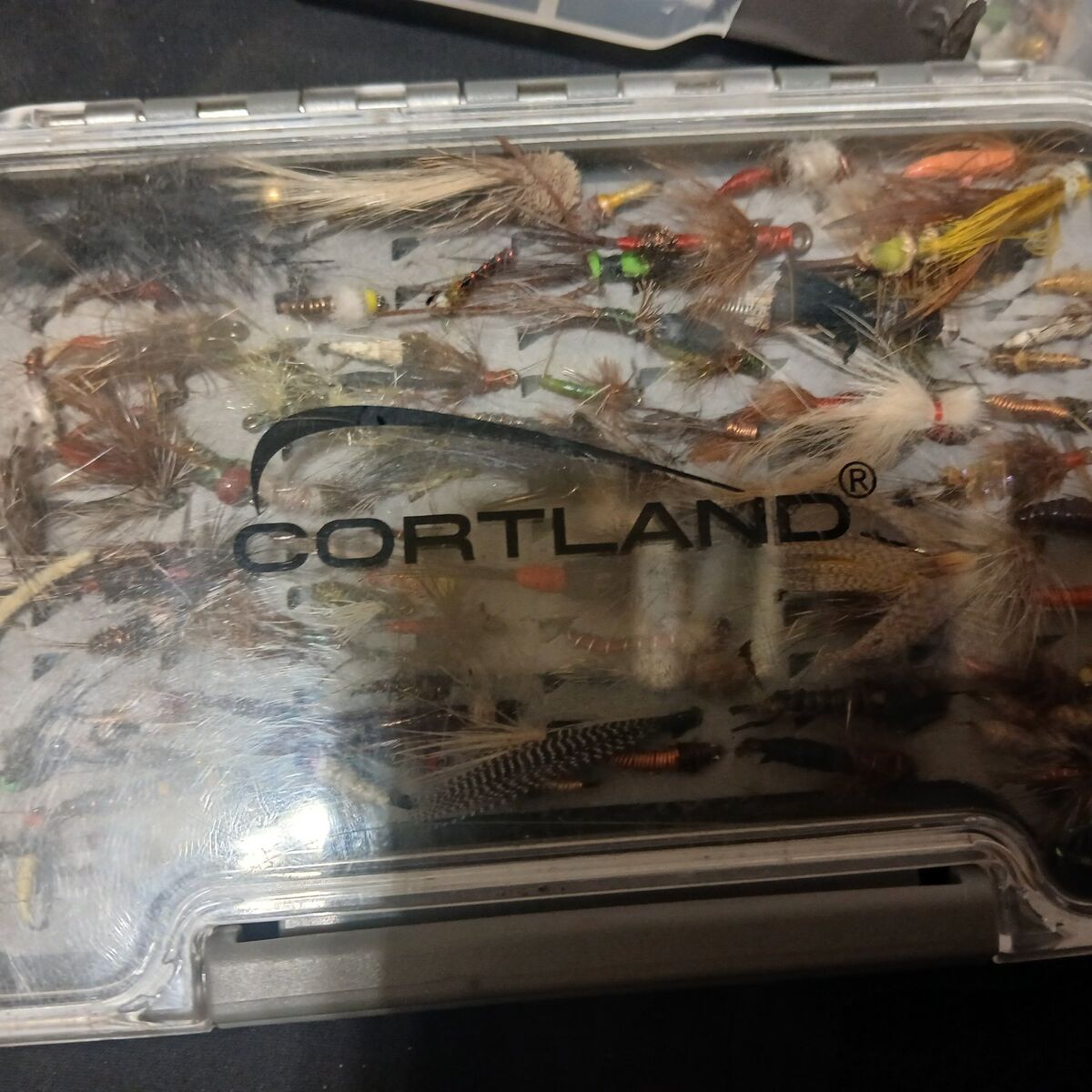 Hand tied fishing flies