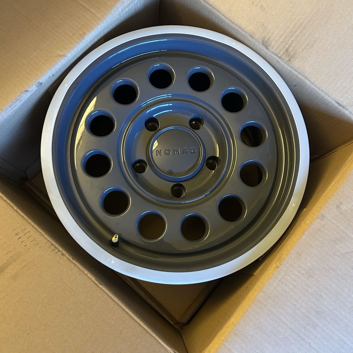 Nomad 501 Convoy 17x8.5 5x150 +25mm Utility Gray Wheels for Toyota/Lexus (Set of 4)