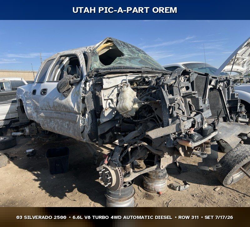 2003 Chevrolet Silverado 2500 GMT800 Parts - UTPAP Orem
