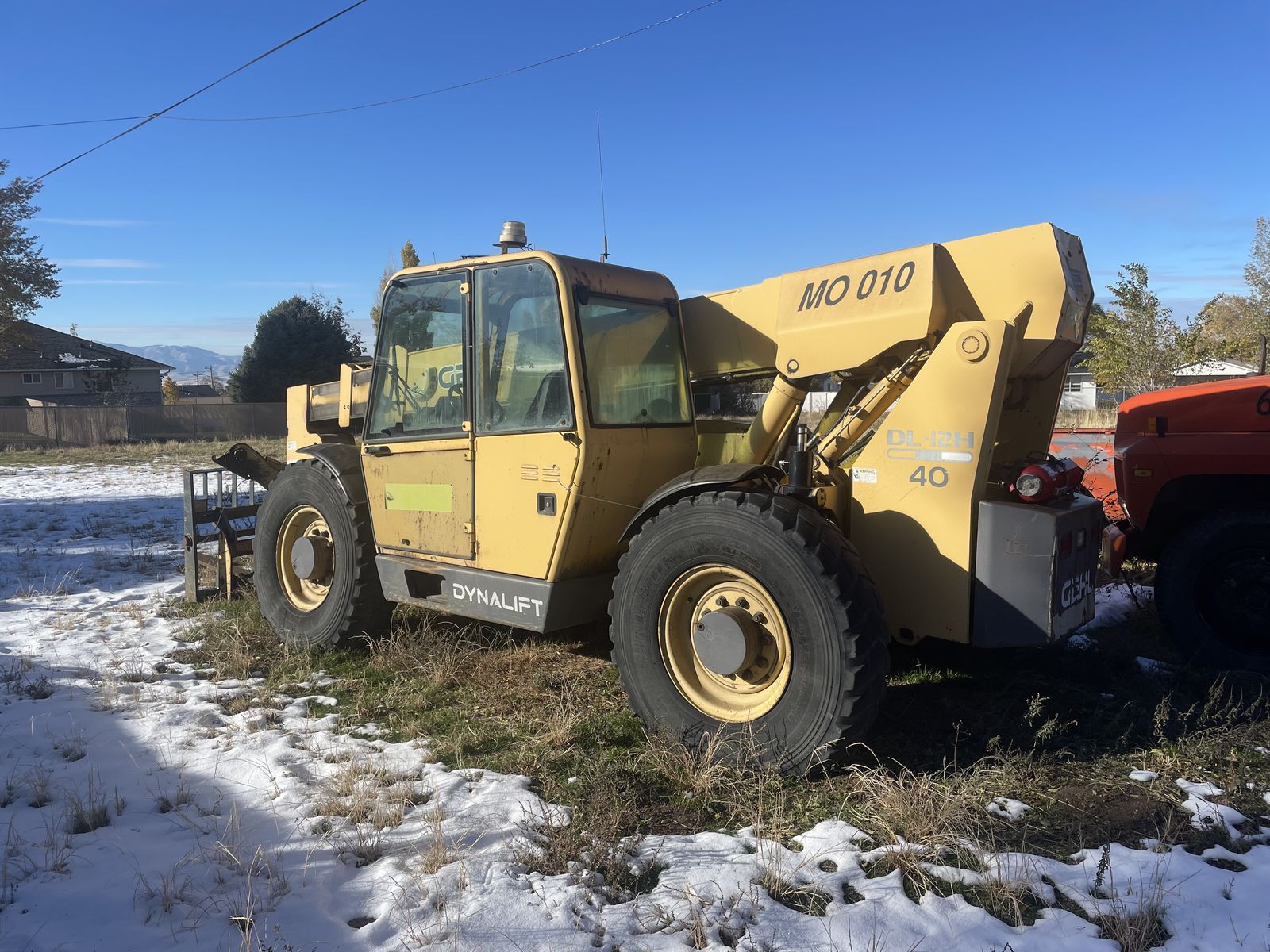 2005 Gehl telehandler 12k lift capacity