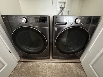 LG ThinQ washer and dryer