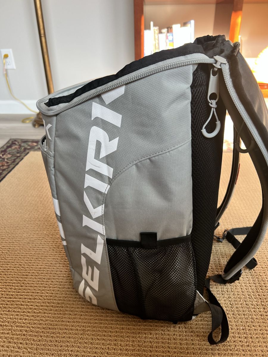 Selkirk Pickleball Backpack Gray and White Sports Bag