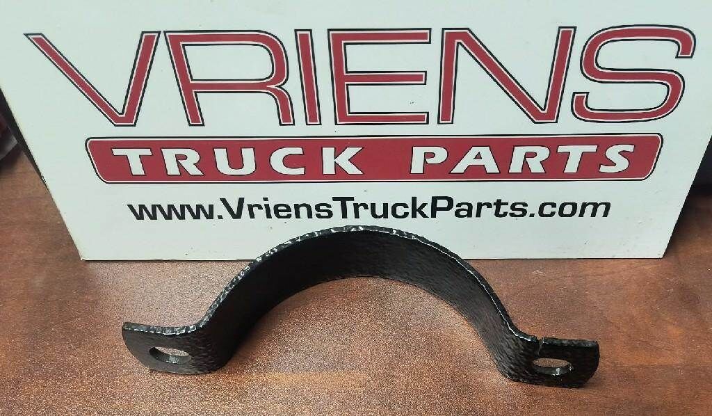 K077-234 CLAMP-EXHAUST PIPE
BLASTED, ZINC PRIMED, POWDER COATED BLACK