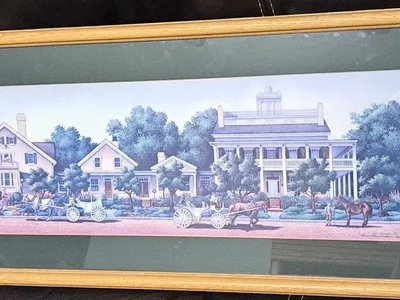 Eric Dowdle "Brigham Street" Framed Print