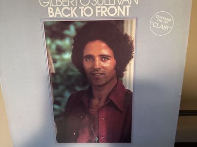 Gilbert O'Sullivan - Back to Front Vintage Vinyl Record LP (MAM-5)