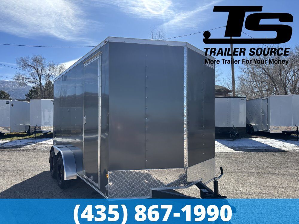 7x14 Haulmark Passport DELUXE Enclosed Cargo Trailer - 7'0" Interior - 7K GVWR