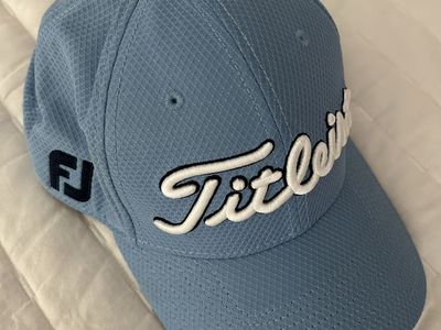 New Titleist Light Blue Golf Hat Cap Size L/XL FootJoy FJ