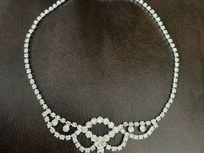 1950's Rhinestone Choker - Vintage - Brilliant