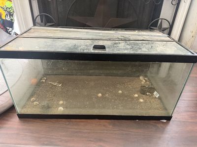 Aqueon 40 Gallon Breeder Aquarium Fish Tank with Lid